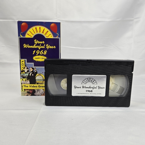 FLIKBAKS: Your Wonderful Year 1968 VHS Cassette Tape VTG - Picture 7 of 8